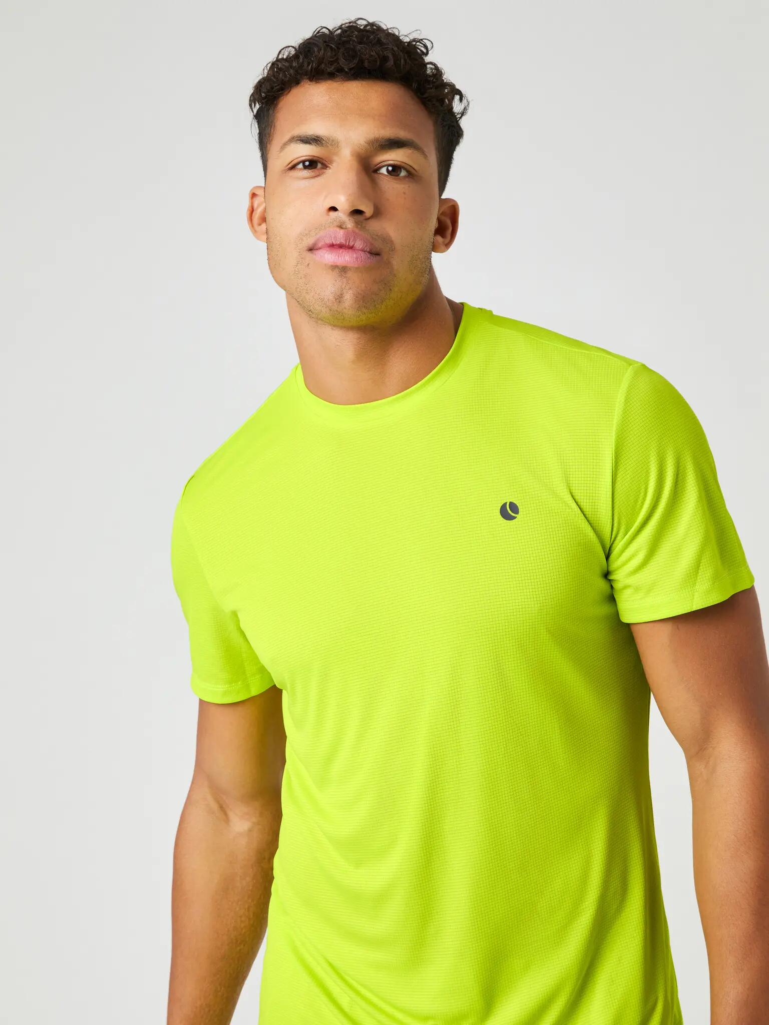 bjorn_borg ACE LIGHT T-SHIRT ACID LIME 5/5