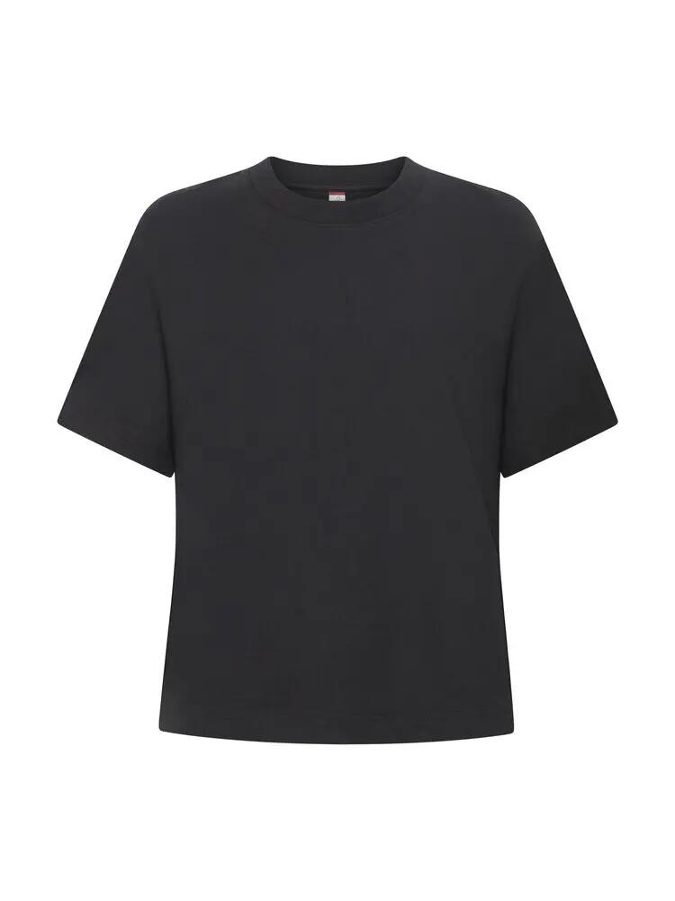 clique Over-T Women Oversized T-shirt van katoen zwart 1/4