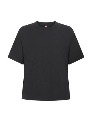 clique Over-T Women Oversized T-shirt van katoen zwart