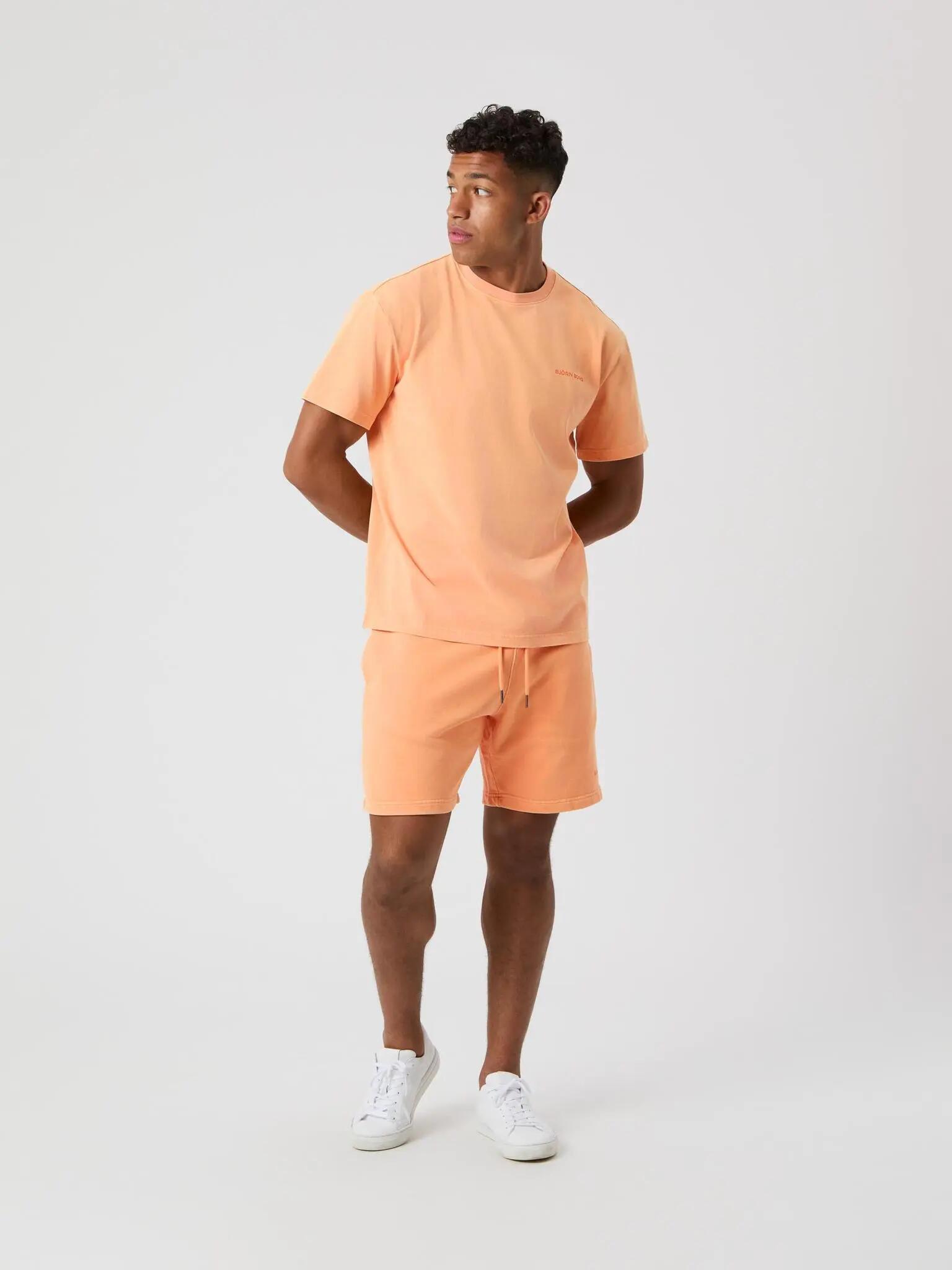 bjorn_borg BORG OVERSIZED WASHED T-SHIRT PAPAYA 3/5