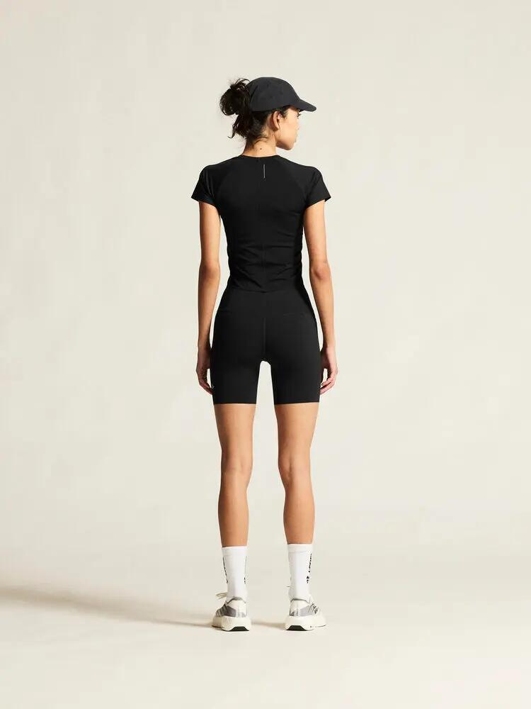 craft Hypervent Cropped Tee W – tee-shirt running courte, coupe près du corps 6/7