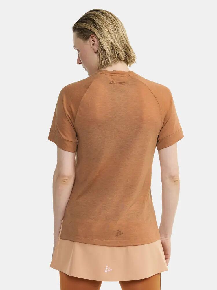 craft Wool SS Tee W – Korte mouw t-shirt van gerecycled polyester en wol – 4/7