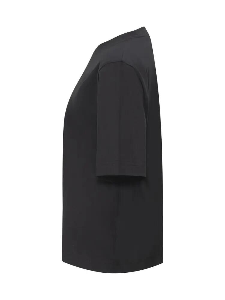 clique Over-T Women Oversized T-shirt van katoen zwart 3/4