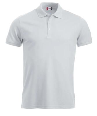 Clique manhattan poloshirt in katoen/polyestermix met jacquardkraag