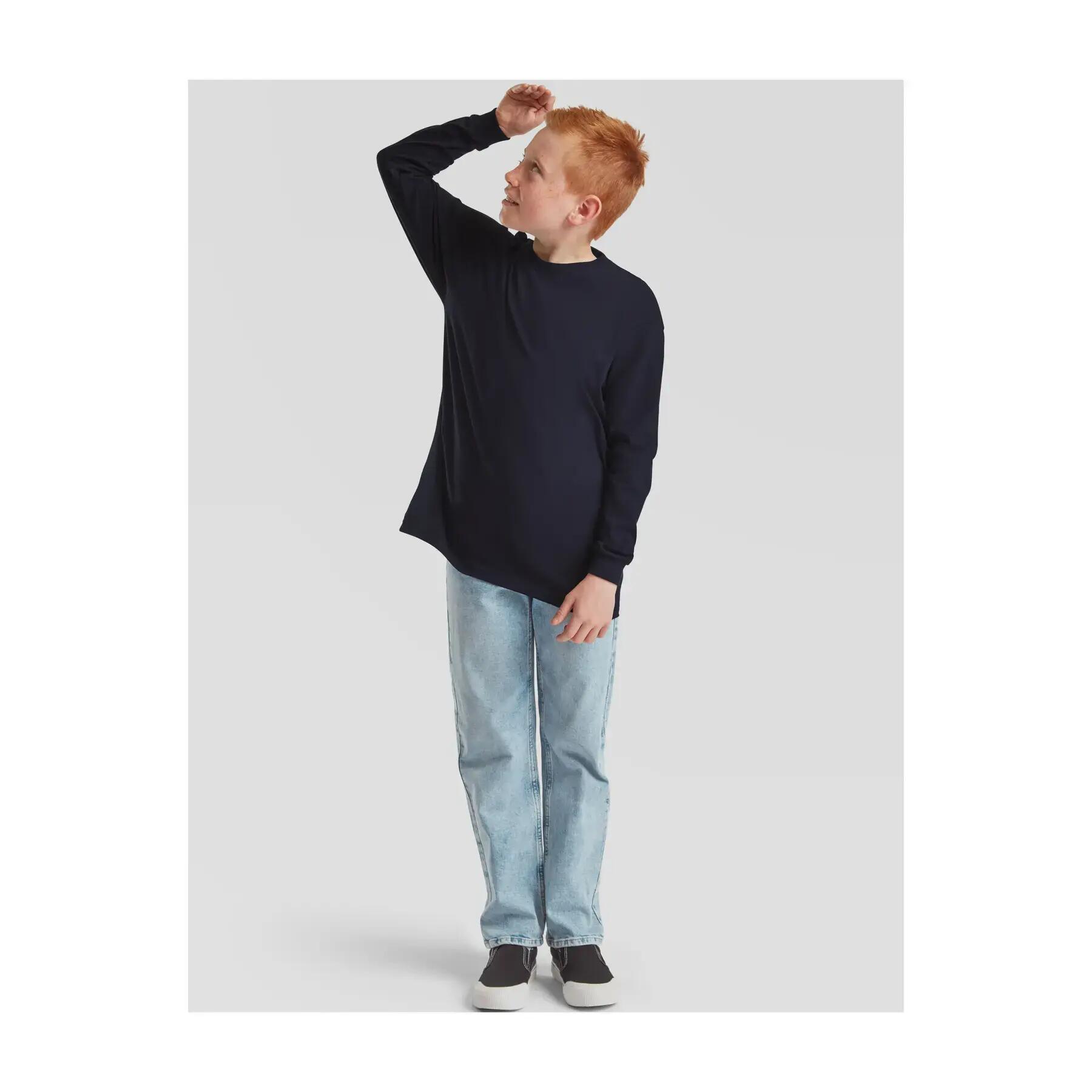 Langarmshirt Kind Fruit of the Loom 2/4