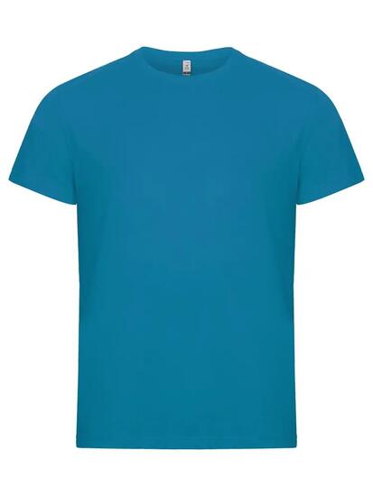 clique Classic OC-T maglia in cotone biologico - turchese