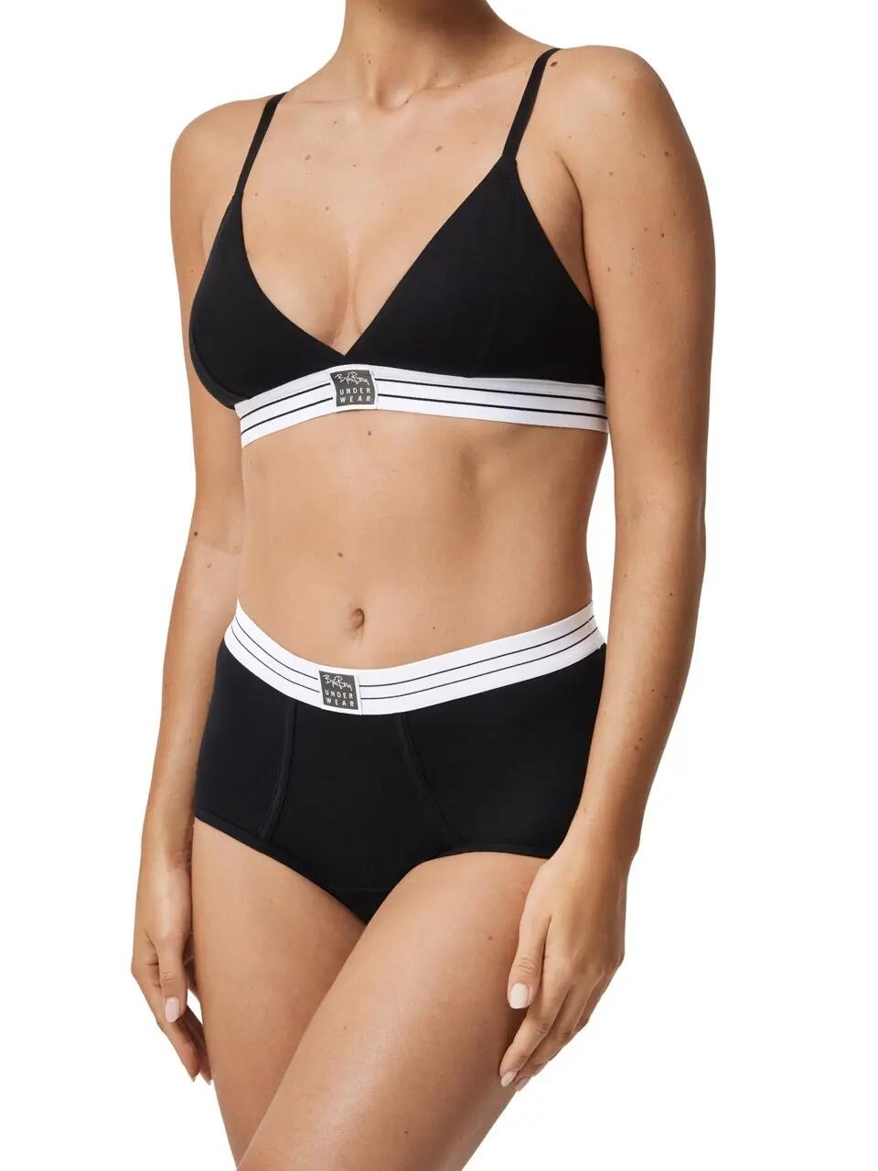bjorn_borg CORE ORIGINAL TRIANGLE BRA — BLACK BEAUTY 2/2