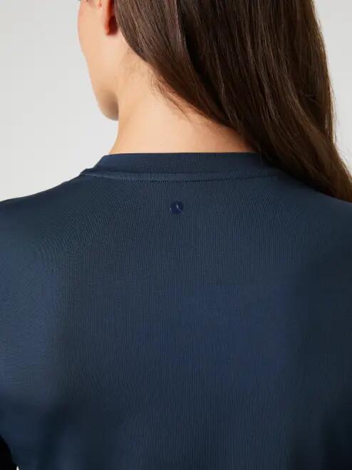 bjorn_borg BORG LONG SLEEVE T-SHIRT dames — kleur OUTERSPACE, maat XS 4/5