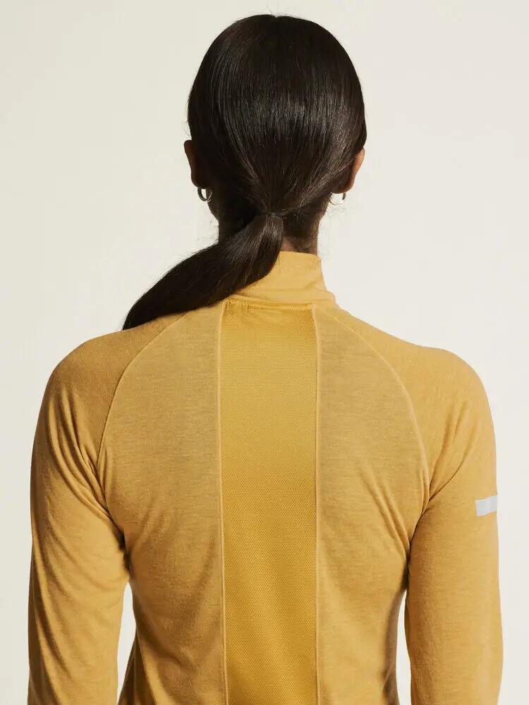 craft Wool LS Tee W – maglia maniche lunghe in lana merino e poliestere 4/7