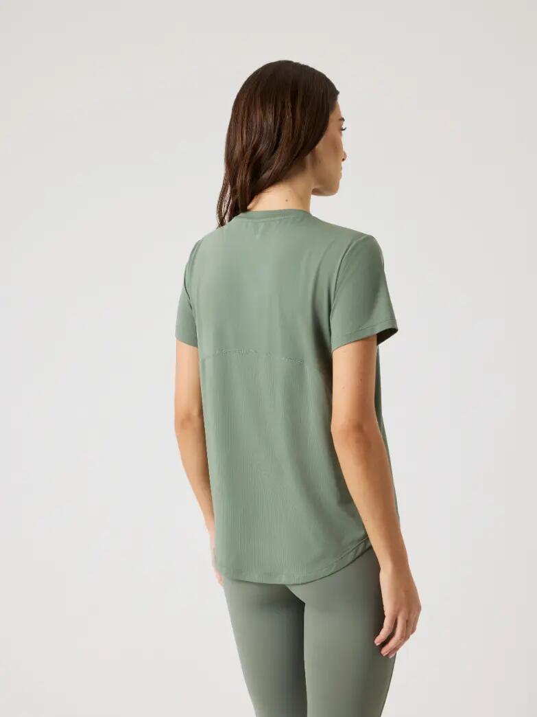 bjorn_borg BORG SPORTS T-SHIRT van gerecycled polyester – AGAVE GREEN 2/4