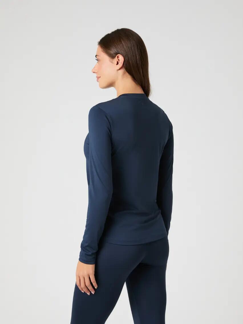 bjorn_borg BORG LONG SLEEVE T-SHIRT dames — kleur OUTERSPACE, maat XS 2/5