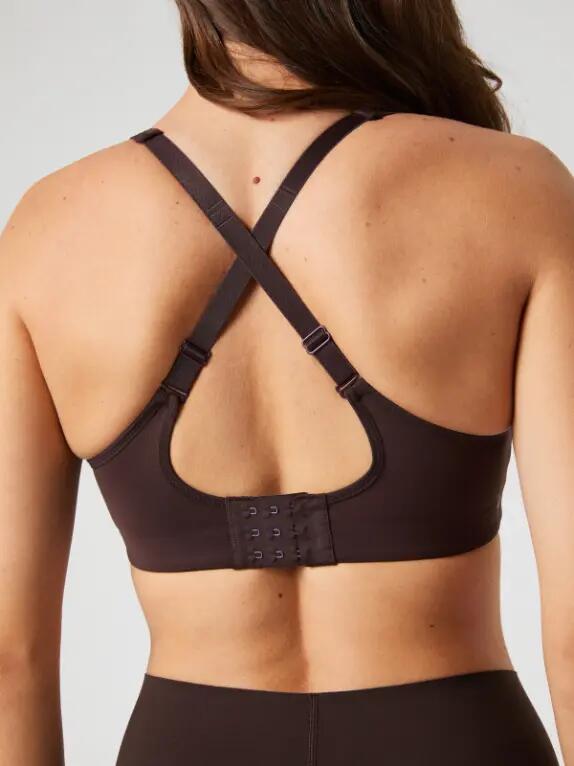 bjorn_borg BORG REFORM SPORTS BRA — support donna, colore MOLÉ 5/5