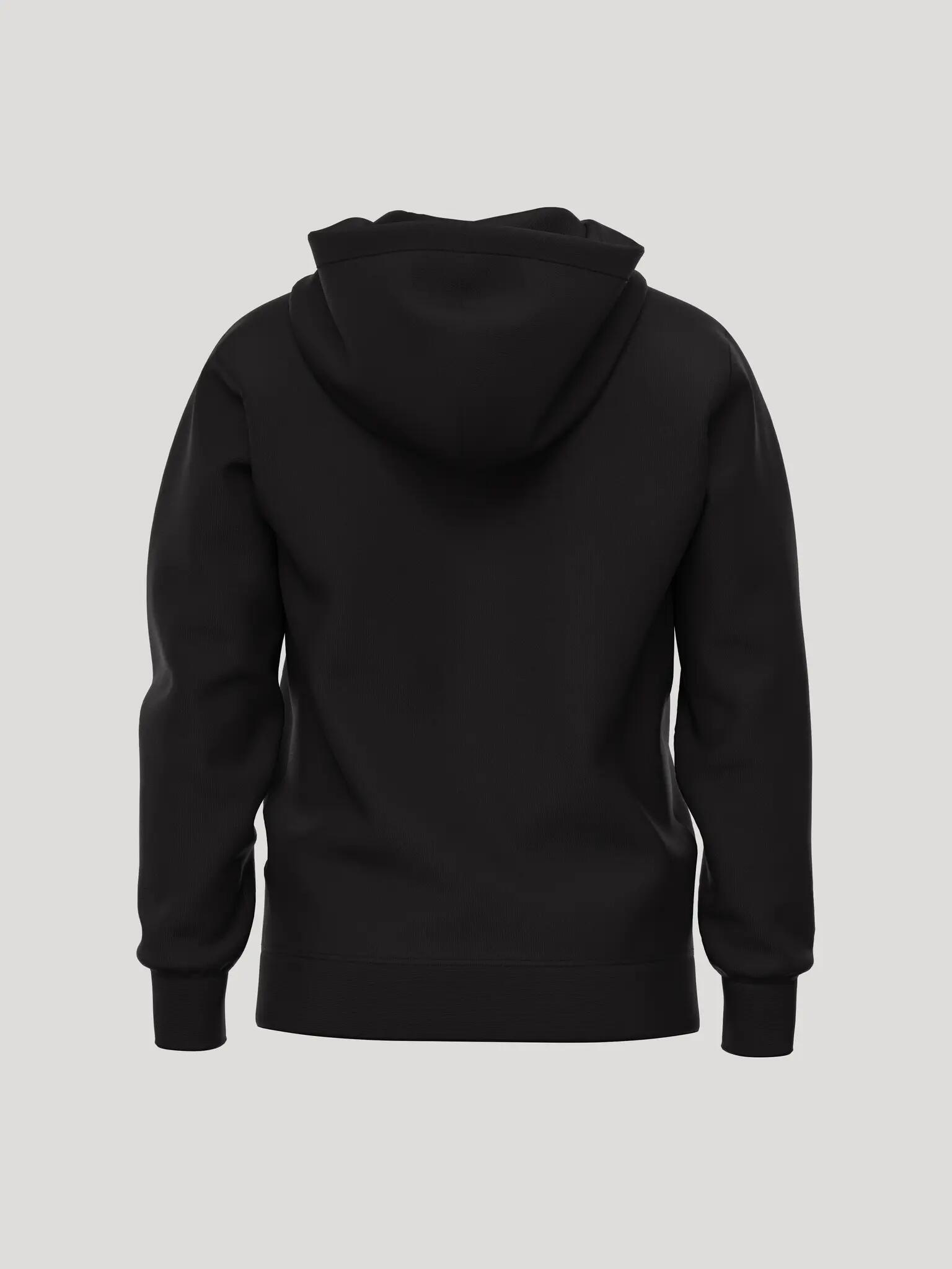 bjorn_borg BORG ESSENTIAL 1 HOODIE in poliestere riciclato nero – BLACK BEAUTY 2/4