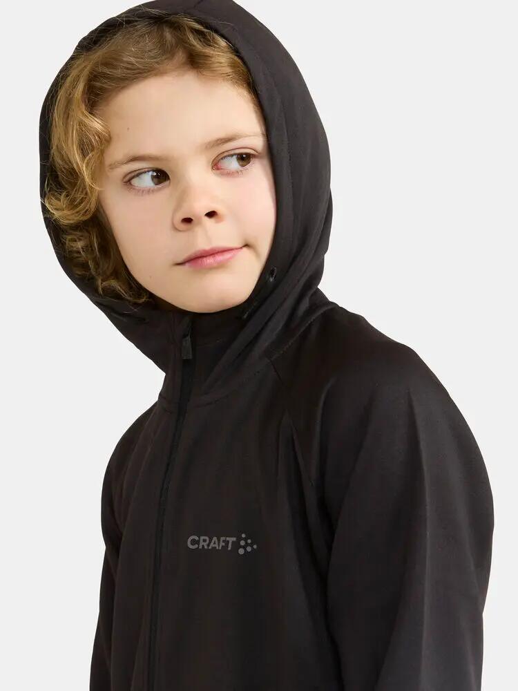 craft Veste à capuche Evolve Hood Jacket Jr – midlayer extensible 5/7