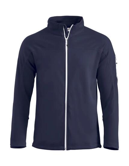clique Veste zippée unisexe Ducan en polyester brossé