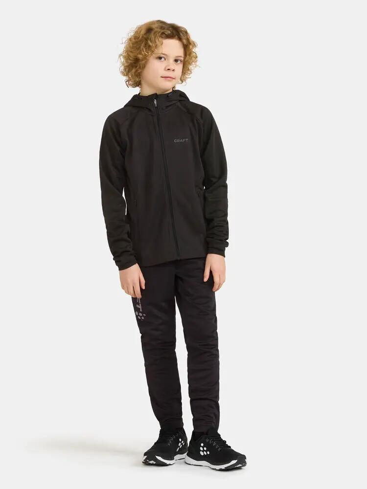 craft Veste à capuche Evolve Hood Jacket Jr – midlayer extensible 4/7
