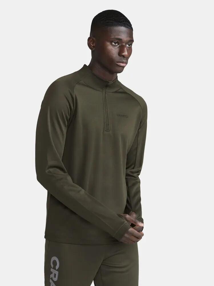 craft Evolve Halfzip M — midlayer elástico em poliéster reciclado 2/7