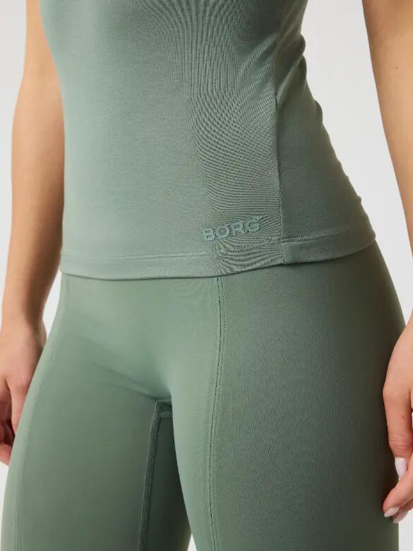 bjorn_borg STUDIO DEEP BACK TANK TOP – AGAVE GREEN 5/5