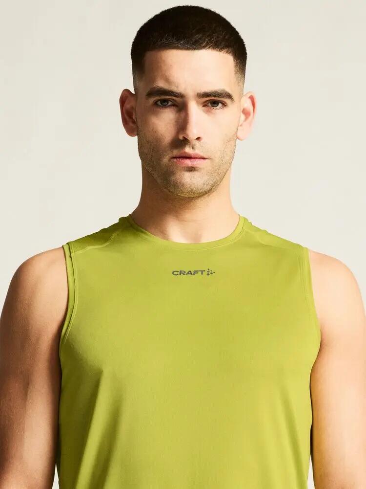 craft ADV Essence SL Tee 2 M – t-shirt sem mangas treino em poliéster reciclado 5/7