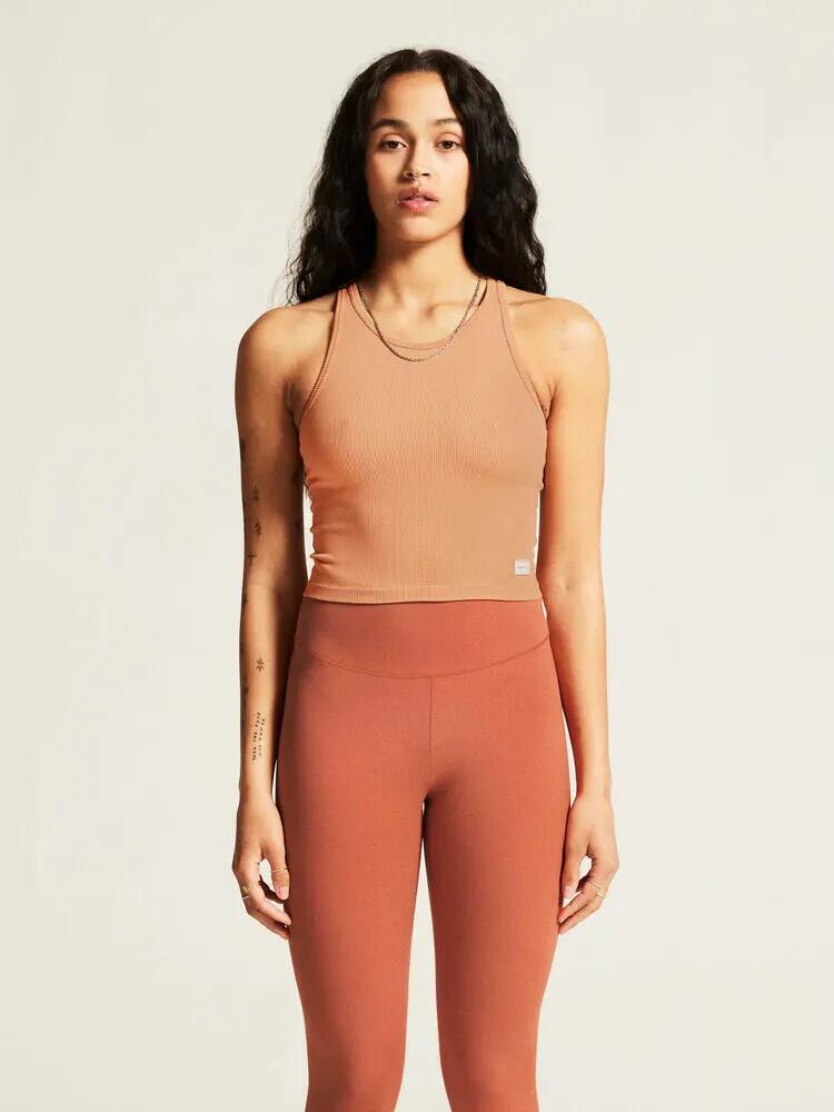 craft Collective Rib Tank Top W – aansluitende tanktop met ribstructuur 7/7