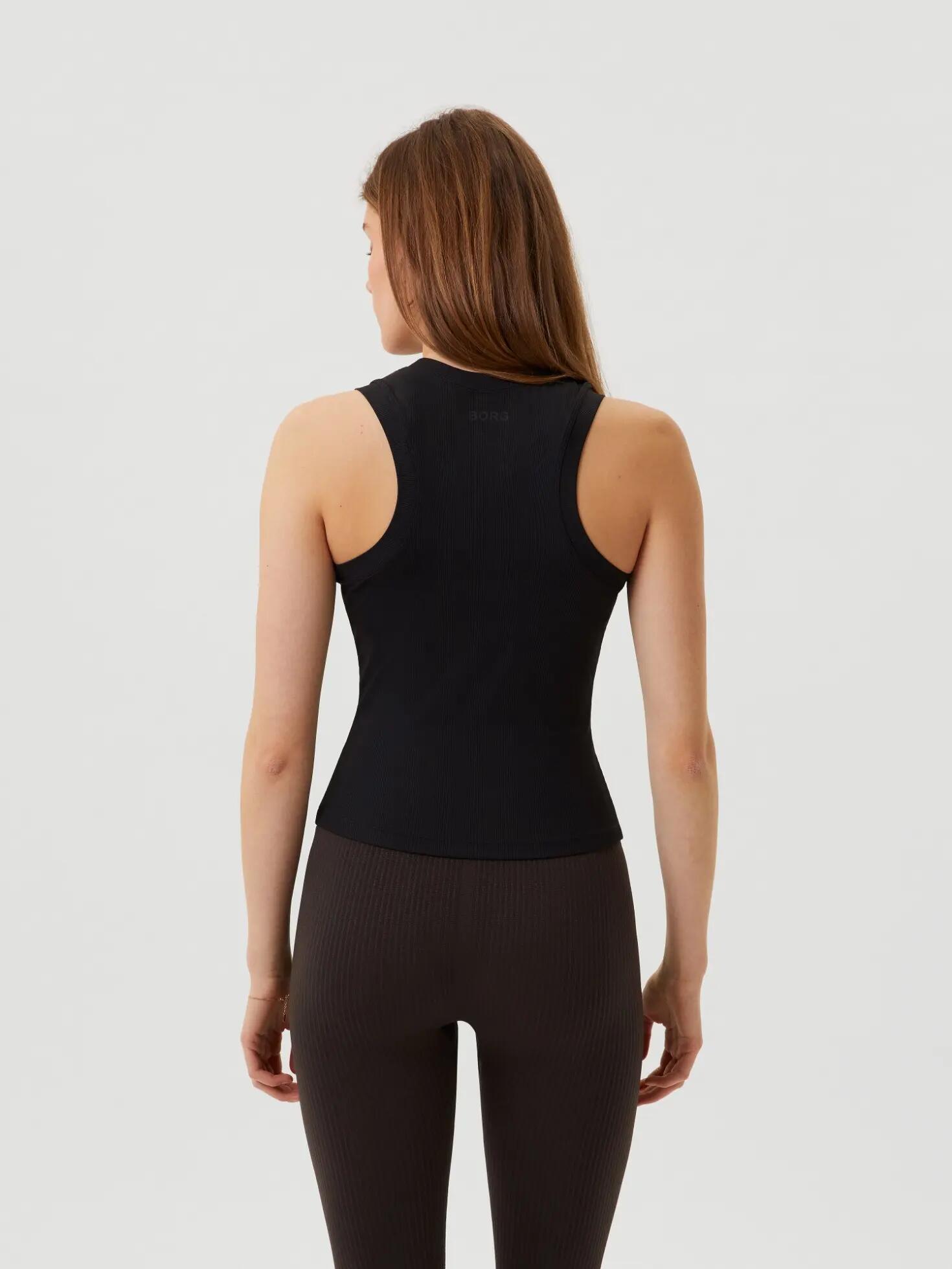 bjorn_borg STUDIO RIB TANK – BLACK BEAUTY 2/5