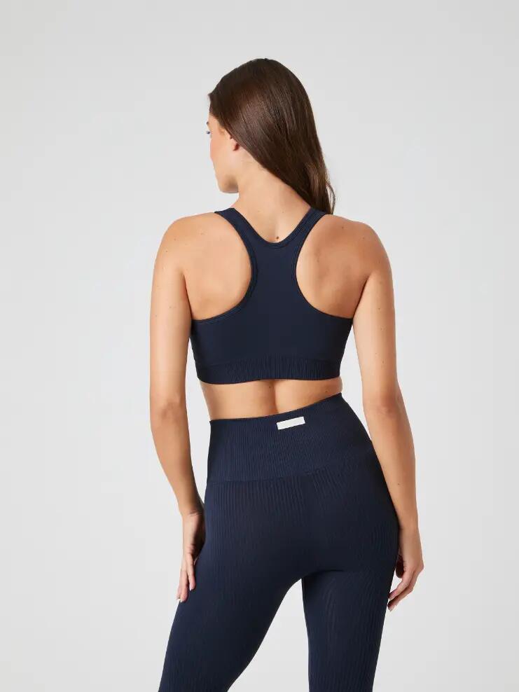 bjorn_borg STUDIO SEAMLESS LOW SPORTS BRA - OUTERSPACE 2/4