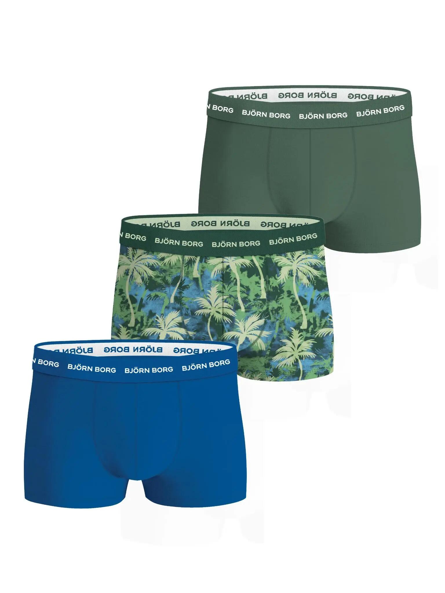 bjorn_borg COTTON STRETCH TRUNK 3p — MULTIPACK 1 1/5
