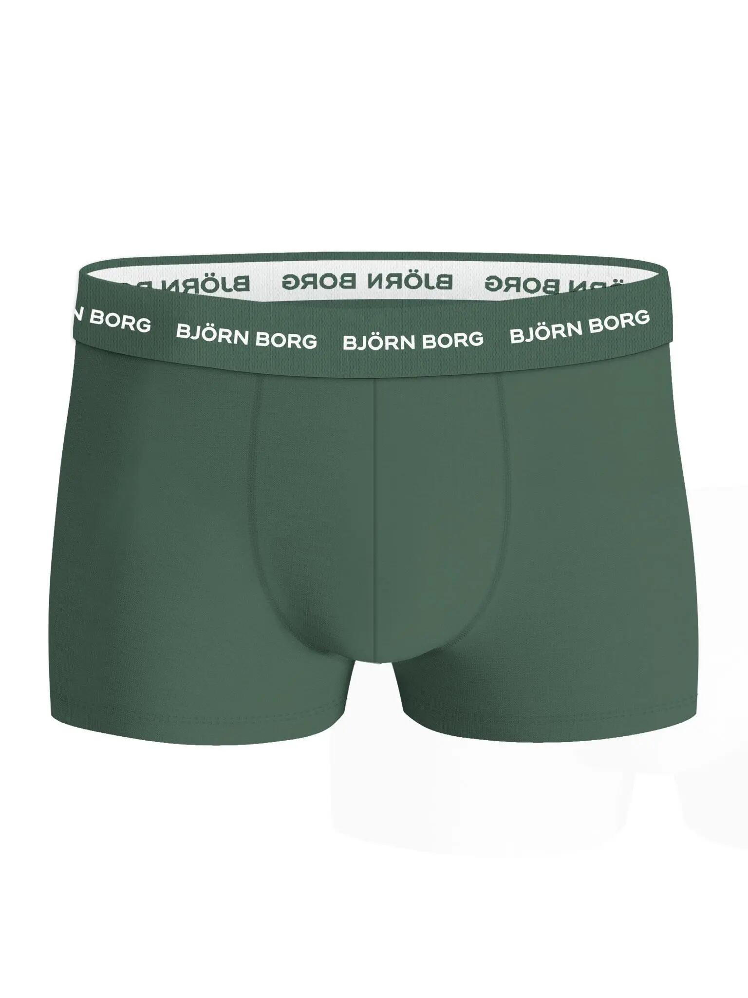 bjorn_borg COTTON STRETCH TRUNK 3p — MULTIPACK 1 5/5