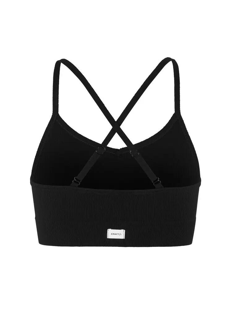 craft Reggiseno sportivo Collective Rib Strap in tessuto a coste 4/7