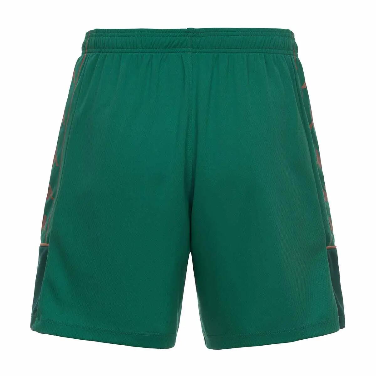Short de football homme Miondo vert 4/4