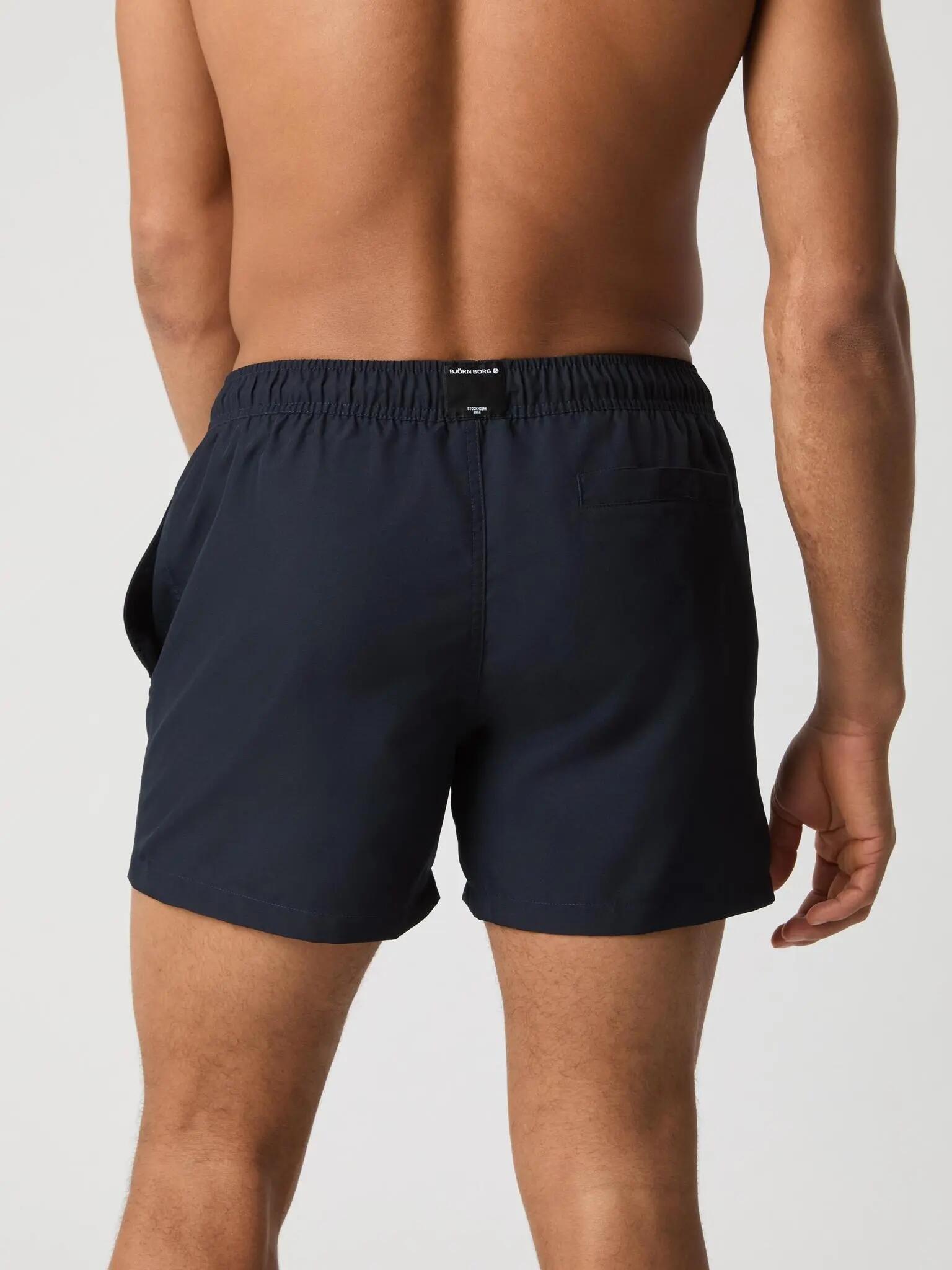 bjorn_borg BORG SOLID SWIM SHORTS en polyester recyclé 2/4