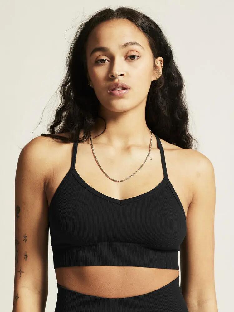 craft Reggiseno sportivo Collective Rib Strap in tessuto a coste 2/7