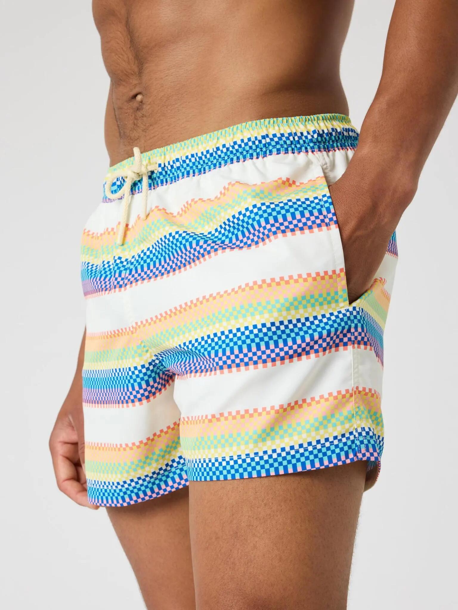 bjorn_borg BORG PRINT SWIM SHORTS in poliestere riciclato REPREVE® 5/5