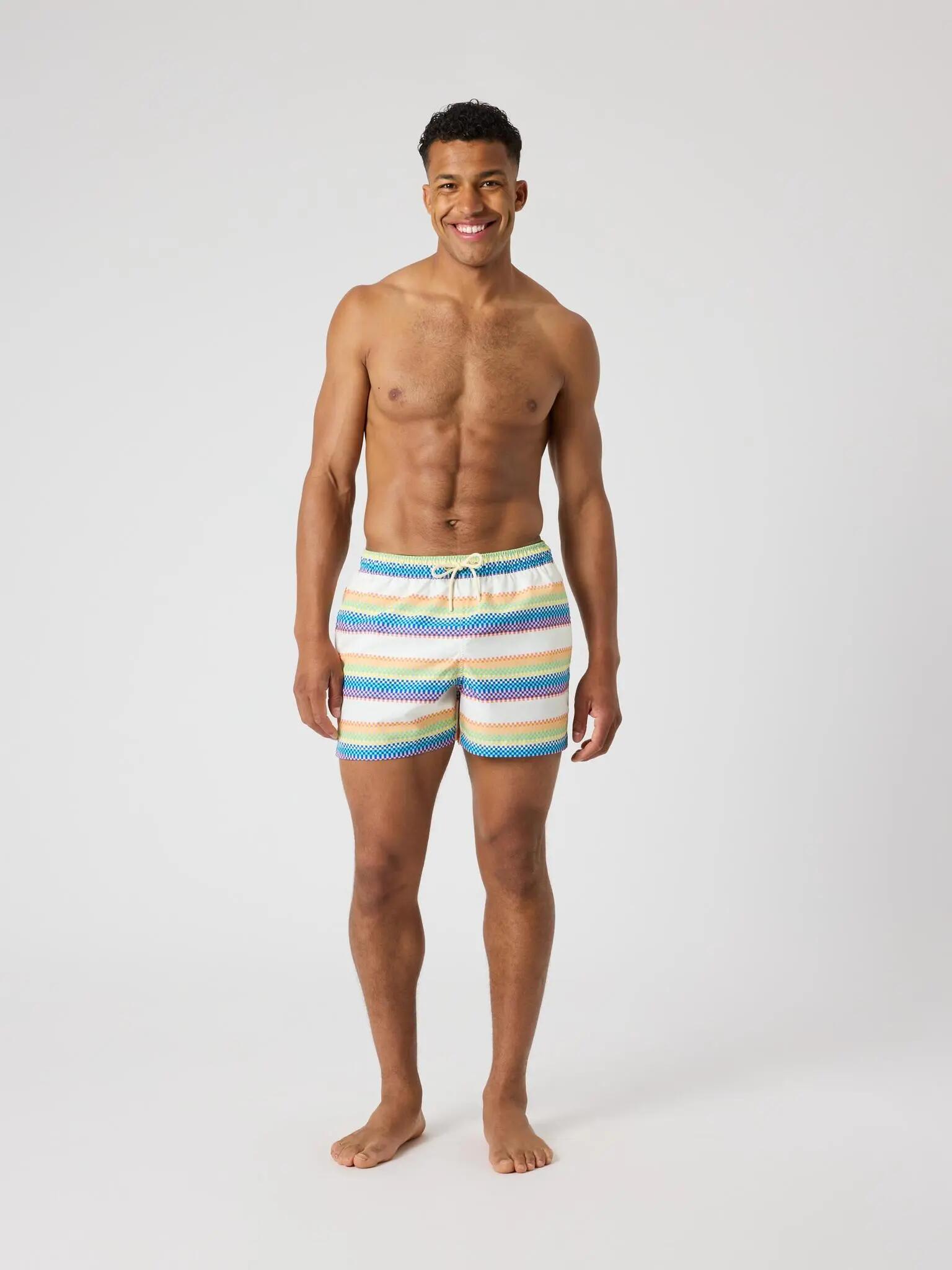 bjorn_borg BORG PRINT SWIM SHORTS in poliestere riciclato REPREVE® 3/5