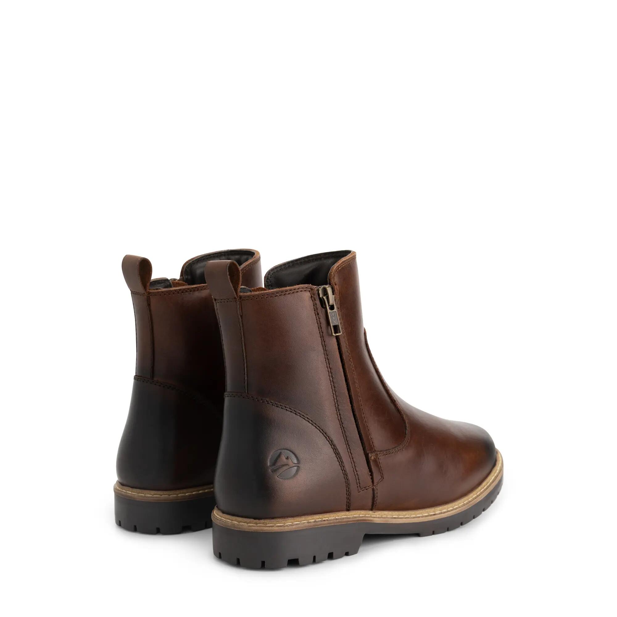 Bronderslev Femme - Bottines - Doublées de laine - Marron foncé 2/5
