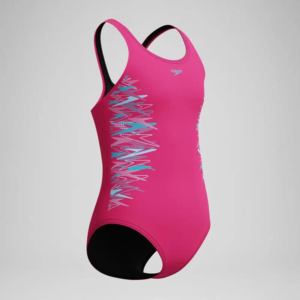 Maillot de bain 1 pièce fille Speedo Placem Muscleback 2/7