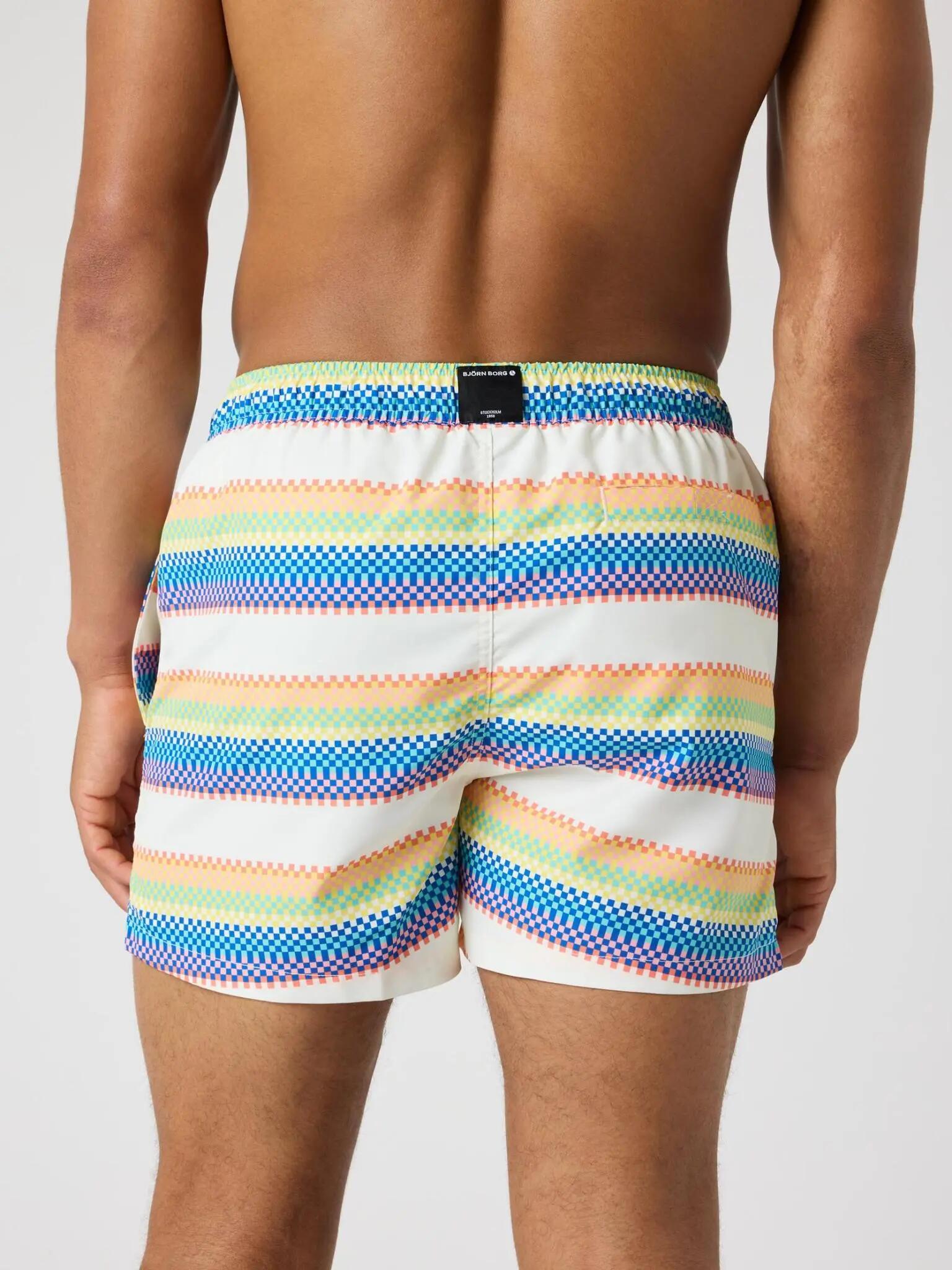 bjorn_borg BORG PRINT SWIM SHORTS in poliestere riciclato REPREVE® 2/5