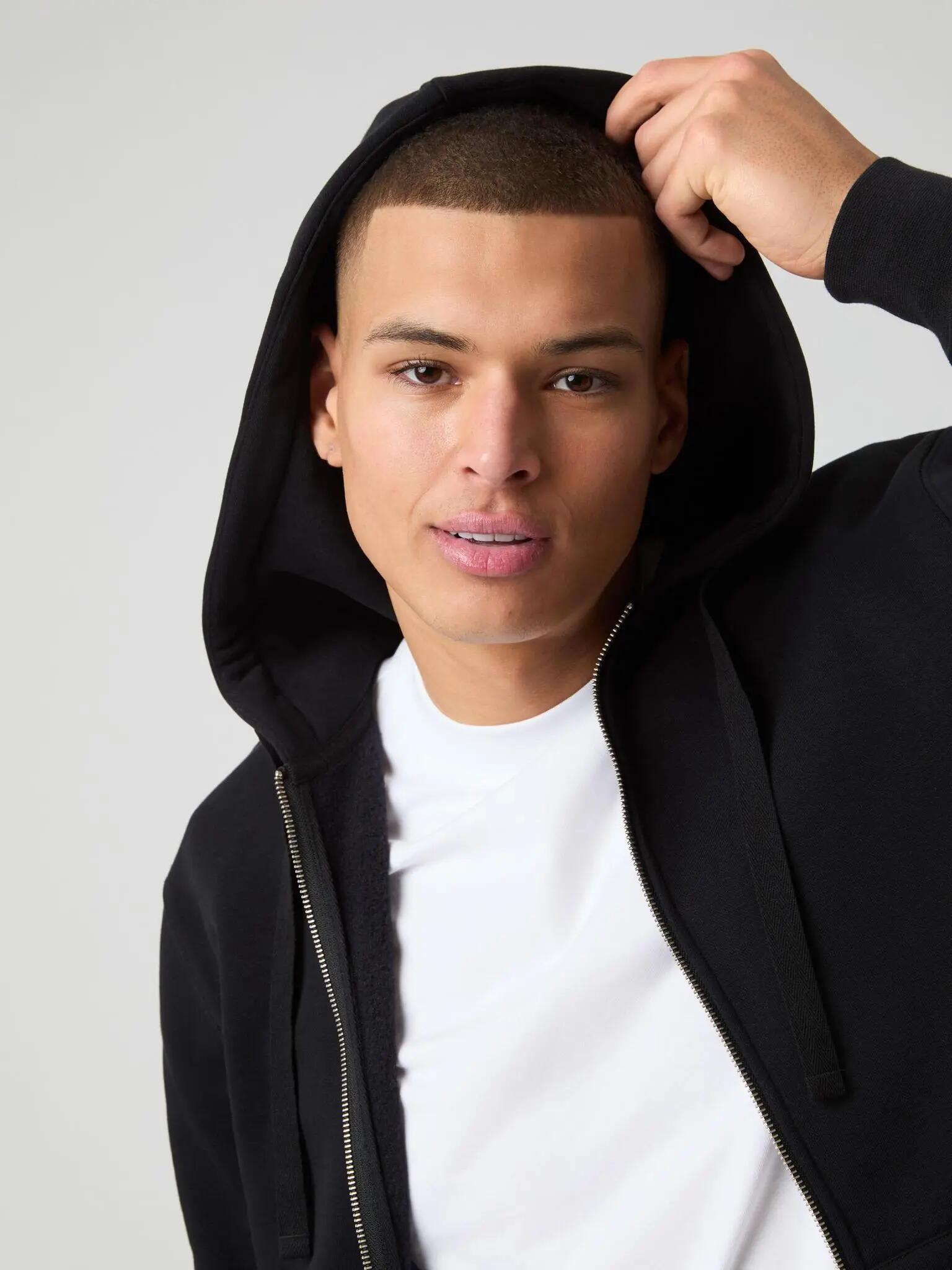 bjorn_borg CENTRE ZIP HOODIE uomo nero BLACK BEAUTY 5/5