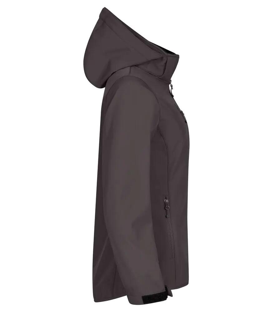 clique Softshell con Capucha Mujer - 96% Poliéster Reciclado 4/4