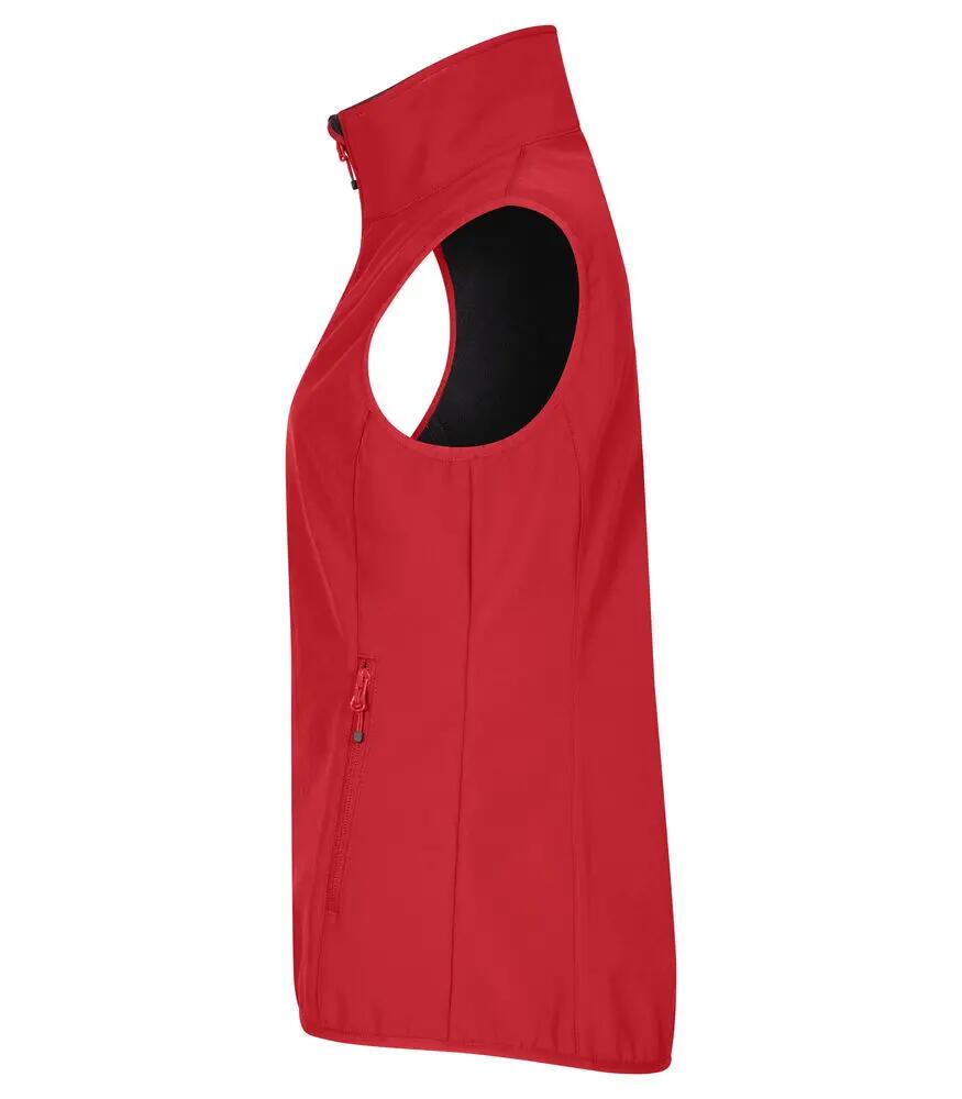 clique Classic Softshell Vest Women - Colete softshell 3 camadas, reciclado 3/4