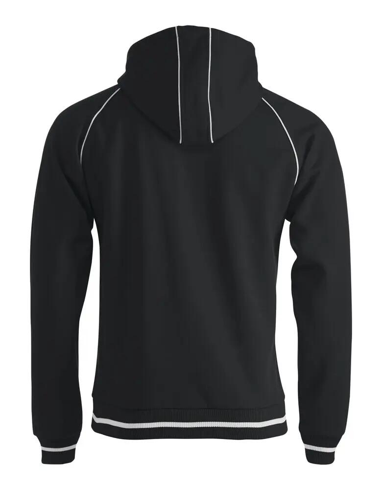 clique Gerry — Sweat à capuche unisexe en maille structurée, intérieur brossé 2/4