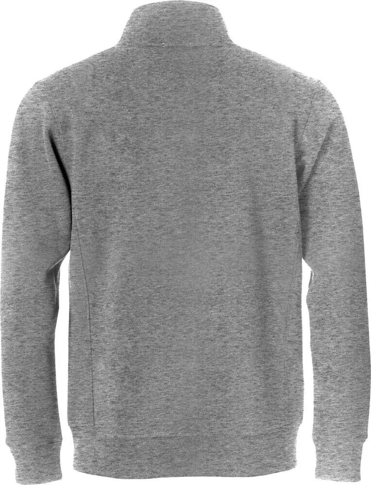 clique Classic Cardigan homem — sweatshirt cardigan cinza mesclado 2/4