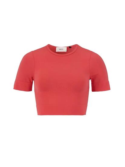 craft T-shirt Collective Seamless Cropped SS Top W – Coupe courte et ajustée