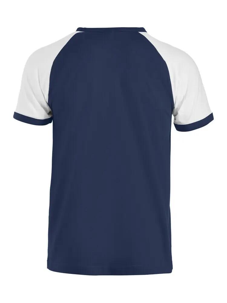 clique Raglan-T T-shirt bicolore en coton peigné 2/4