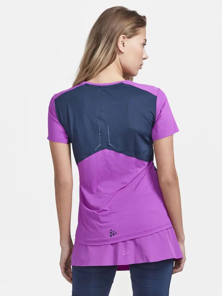 craft PRO Hypervent SS Tee W - T-shirt running leve e respirável 3/6