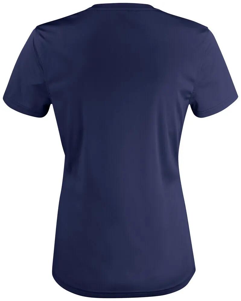 clique Basic Active-T Women maglia in 100% poliestere - dark navy 2/4