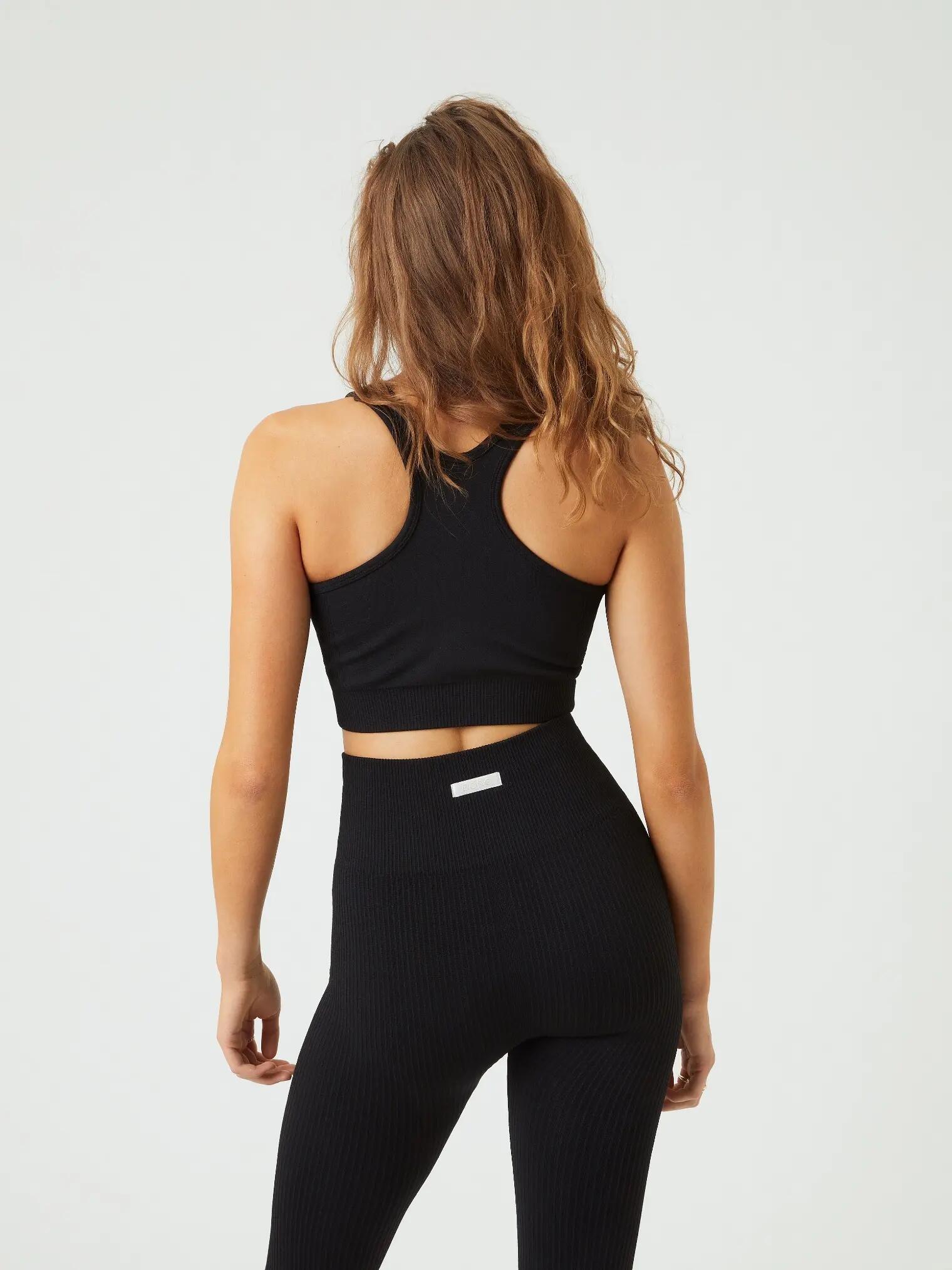 bjorn_borg STUDIO LOW SEAMLESS BRA — Black Beauty 2/4