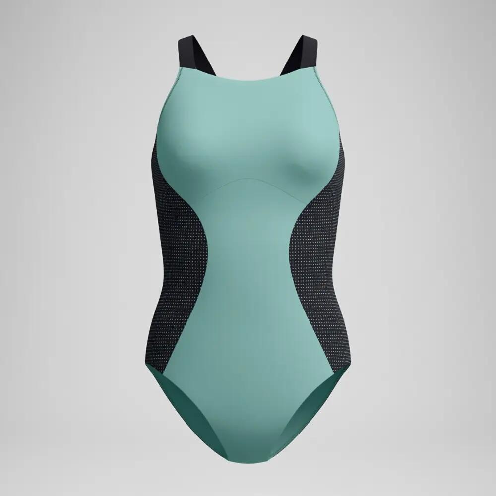 Maillot de bain une pièce Speedo Sculpture High Neck Contour pour femme 6/6