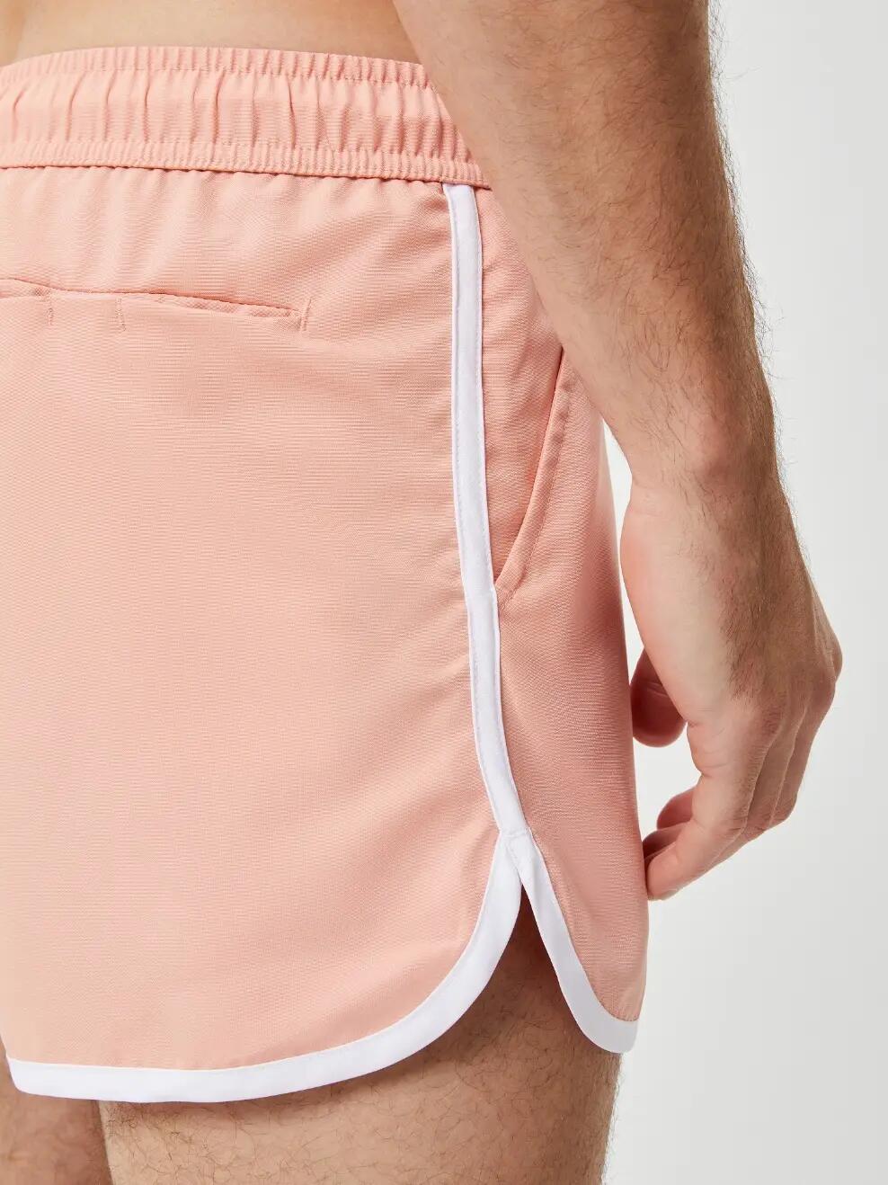 bjorn_borg BORG RETRO SWIM SHORTS in CORAL ALMOND für Herren 4/5