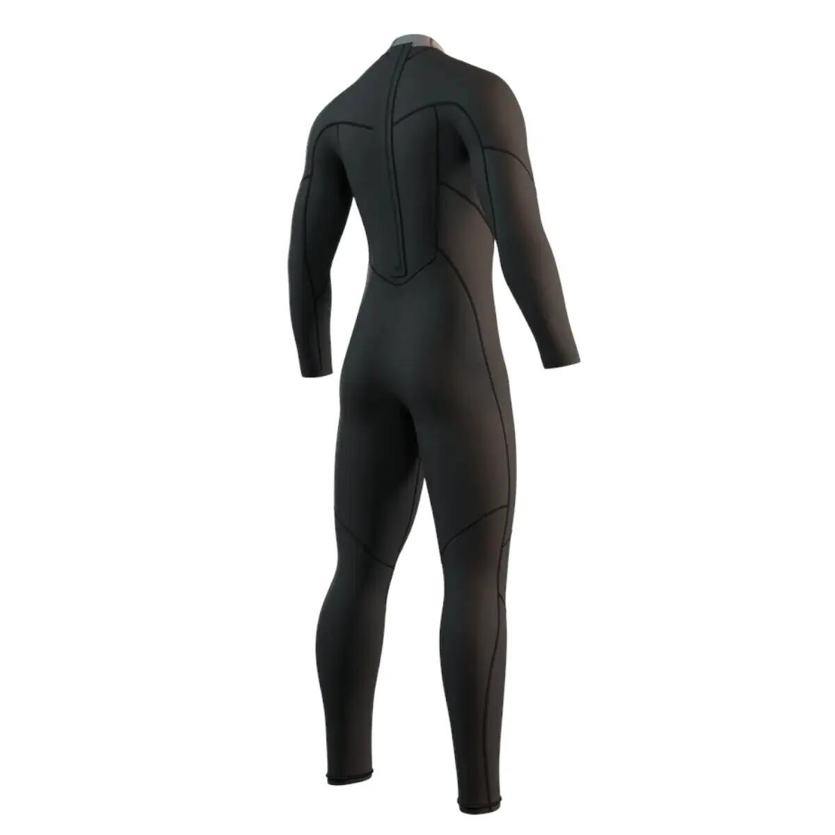 Pianka Mystic Brand Fullsuit 3/2mm BZ Flatlock Black 3/7